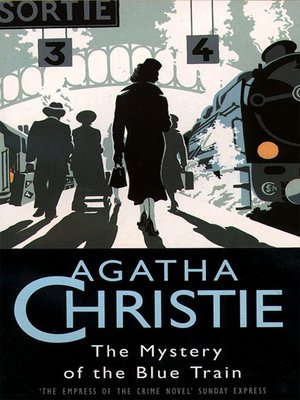 cover image of The mystery of the blue train